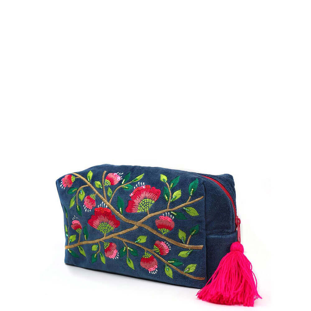 Peace of Mind Floral Meadow Make Up Bag